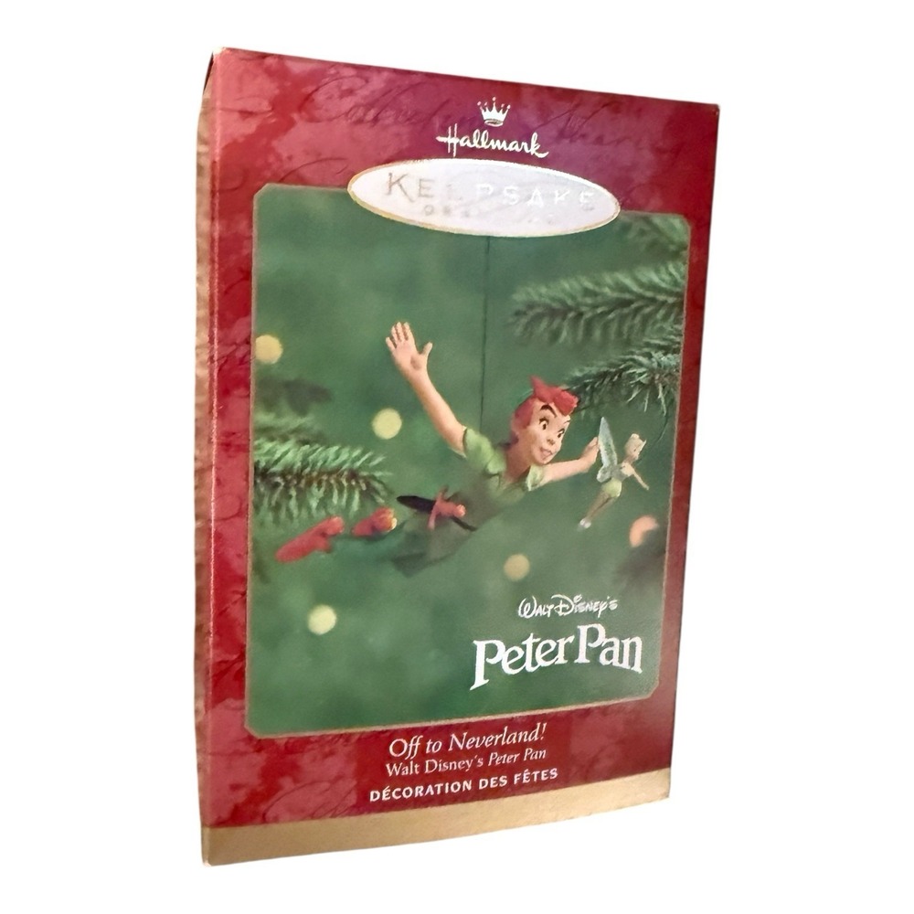 Hallmark Disney Keepsake Ornament Lot Cinderella Snow White Villains Peter‎ Pan - Picture 5 of 12